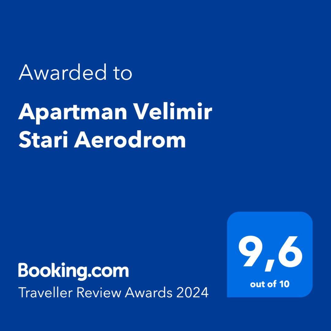 Apartman Velimir Stari Aerodrom Podgoriçe Dış mekan fotoğraf